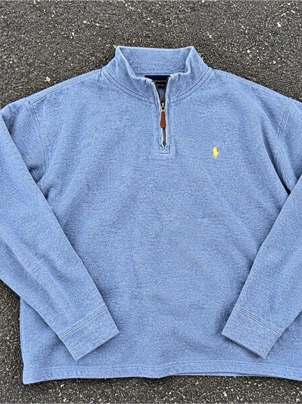 Polo Ralph Lauren Quarter-Zip Fleece Pullover Blue, send offers.